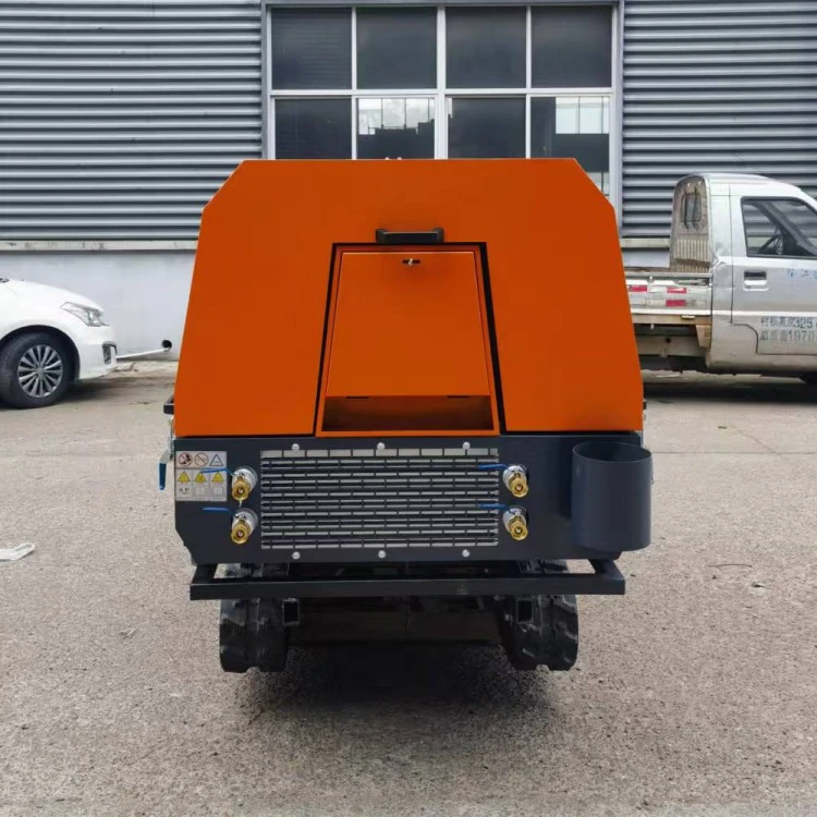 Crawler Mobile Screw Air Compressor factory