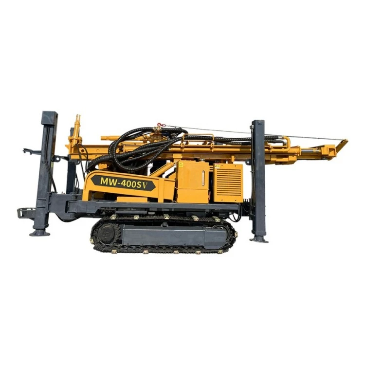 Plne hydraulická súprava na vŕtanie studní s horným pohonom