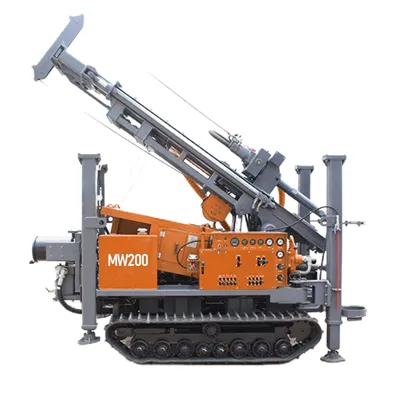 200 m pásová rotačná súprava na vŕtanie studní